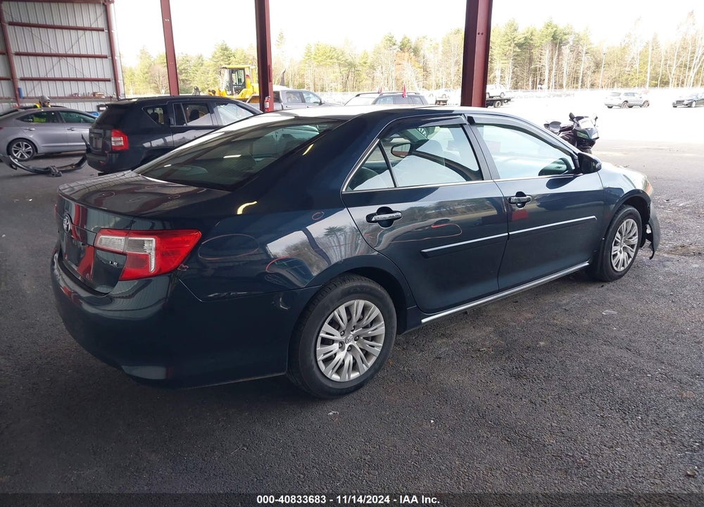 2012 TOYOTA CAMRY LE VIN: 4T4BF1FK2CR265135