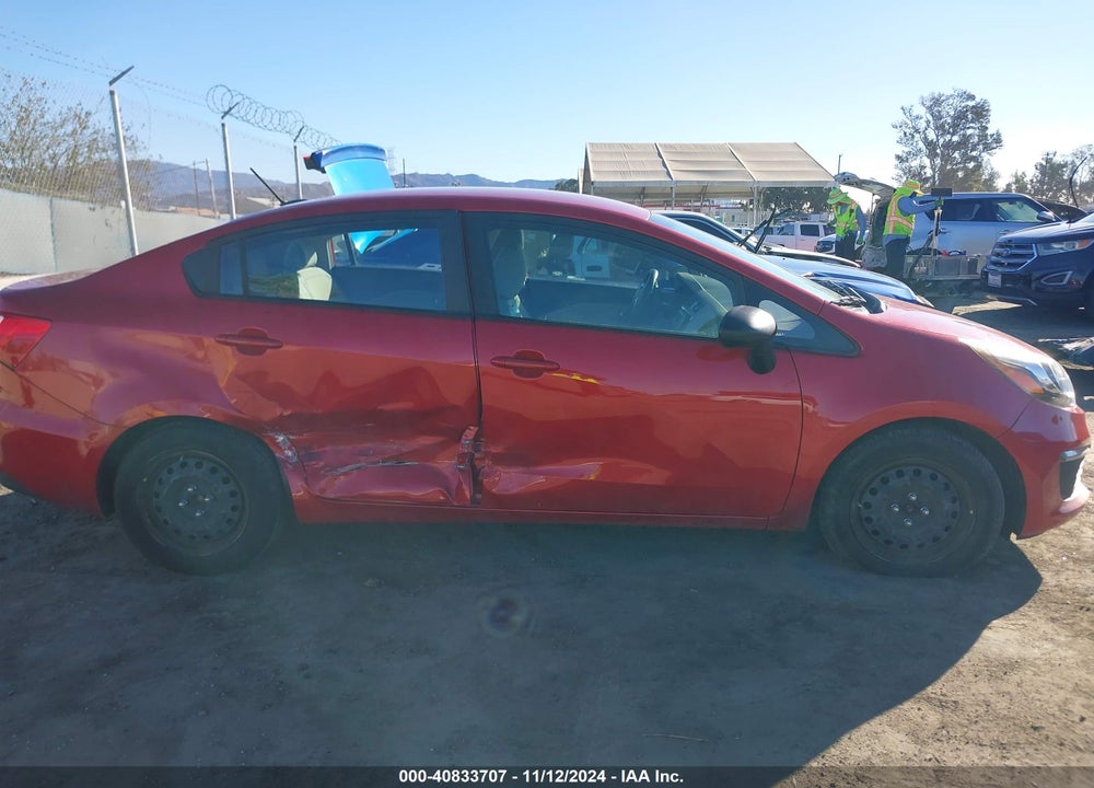 2017 KIA RIO EX VIN: KNADN4A3XH6040420