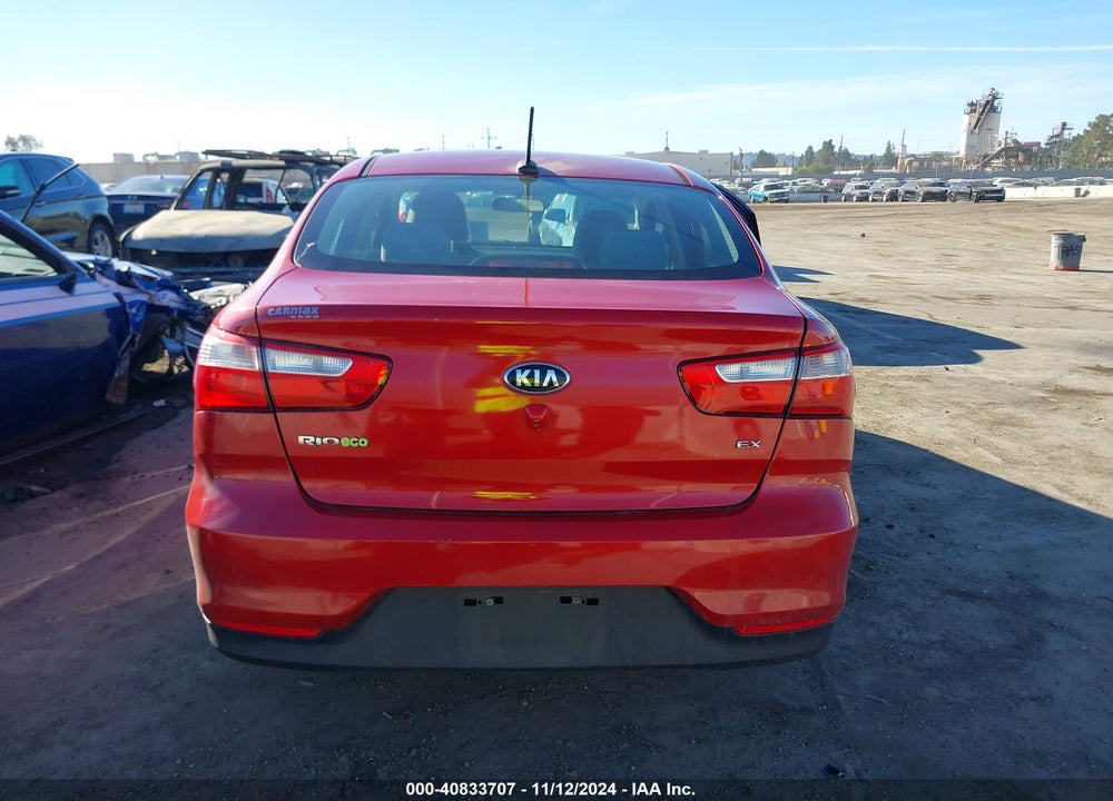 2017 KIA RIO EX VIN: KNADN4A3XH6040420