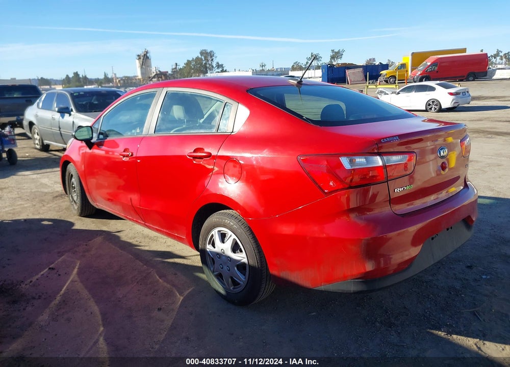 2017 KIA RIO EX VIN: KNADN4A3XH6040420