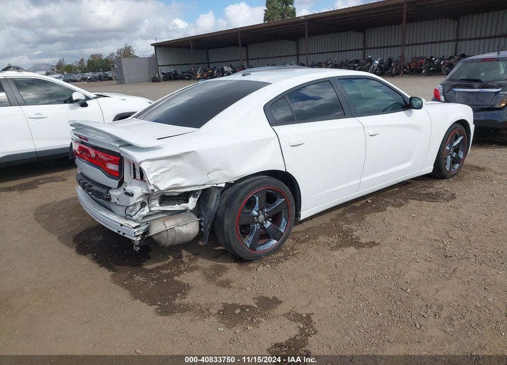 2014 DODGE CHARGER SXT VIN: 2C3CDXHG6EH349439