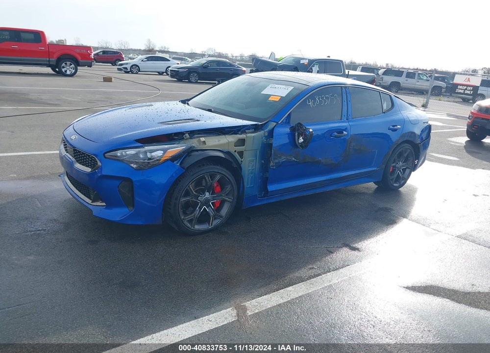 2021 KIA STINGER GT1 VIN: KNAE45LC2M6087610