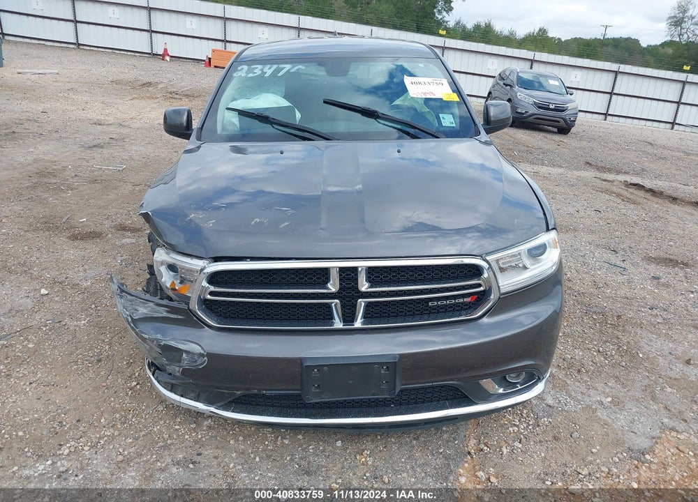 2017 DODGE DURANGO SXT RWD VIN: 1C4RDHAG0HC950651