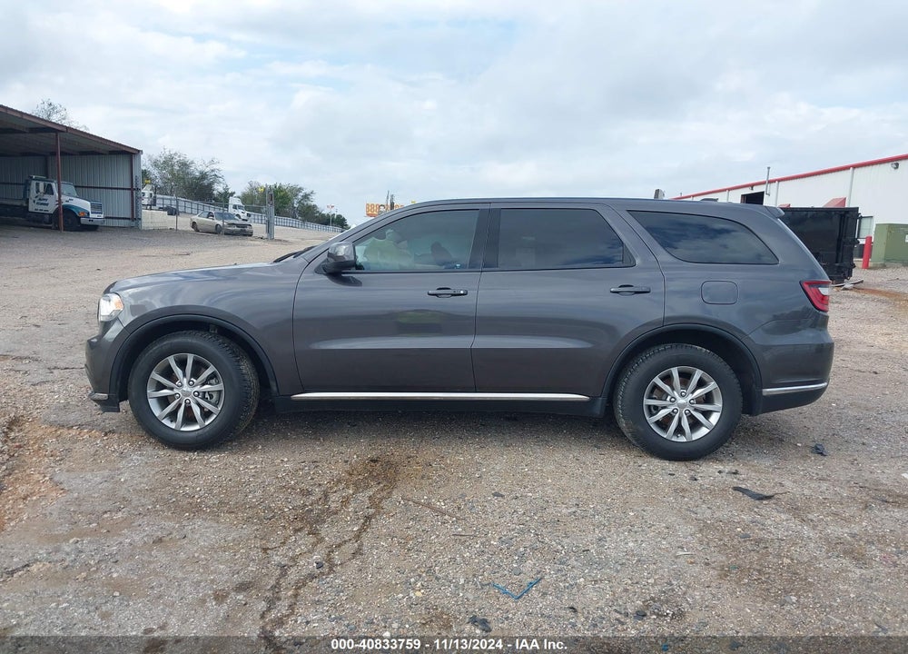 2017 DODGE DURANGO SXT RWD VIN: 1C4RDHAG0HC950651