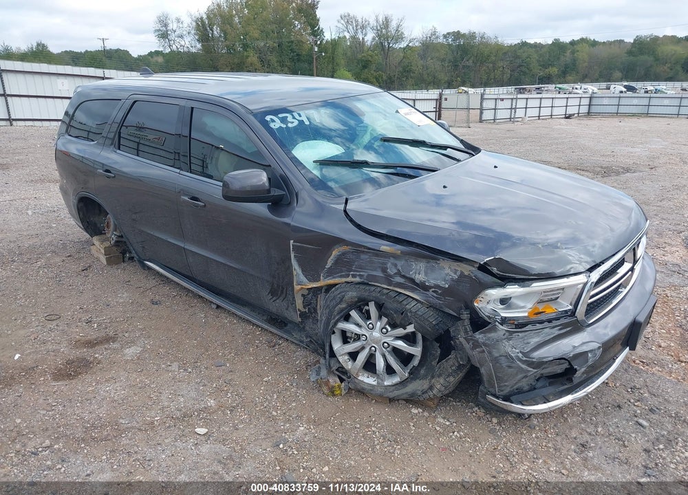 2017 DODGE DURANGO SXT RWD VIN: 1C4RDHAG0HC950651