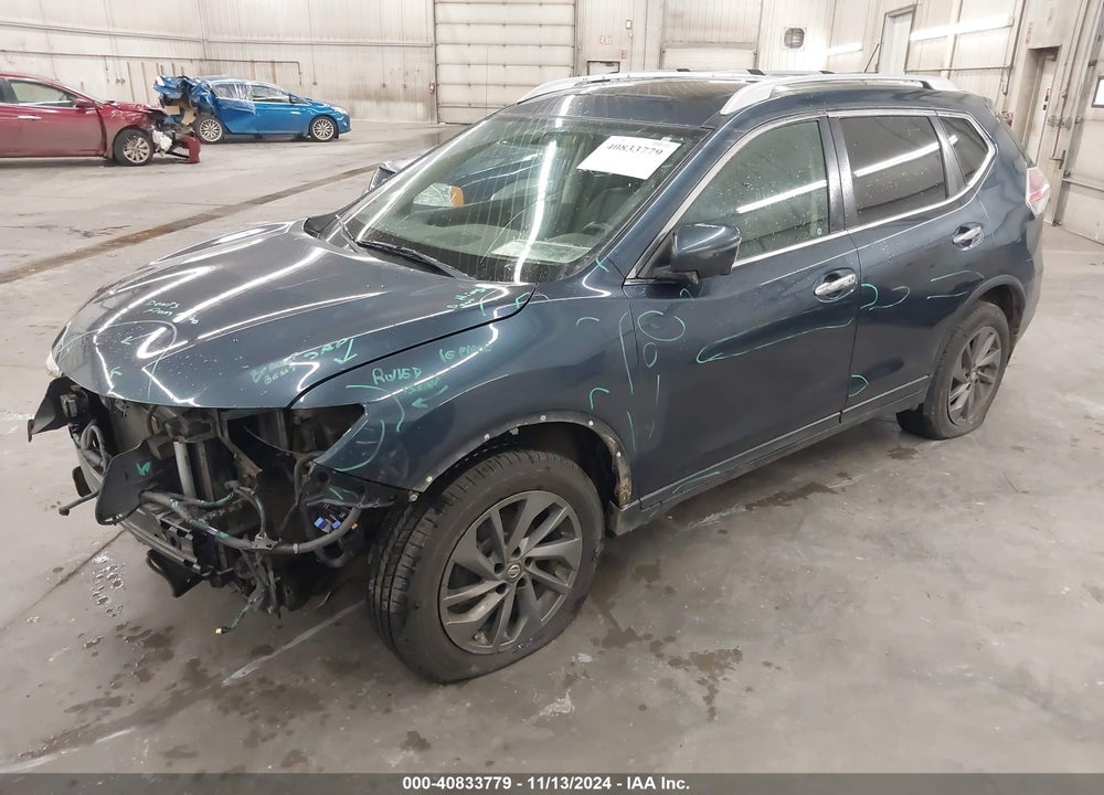 2016 NISSAN ROGUE SL VIN: 5N1AT2MV7GC768964