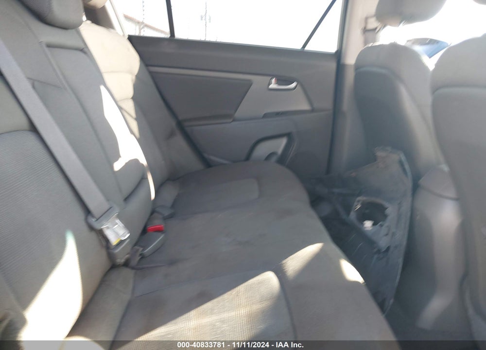 2012 KIA SPORTAGE LX VIN: KNDPBCA27C7257520