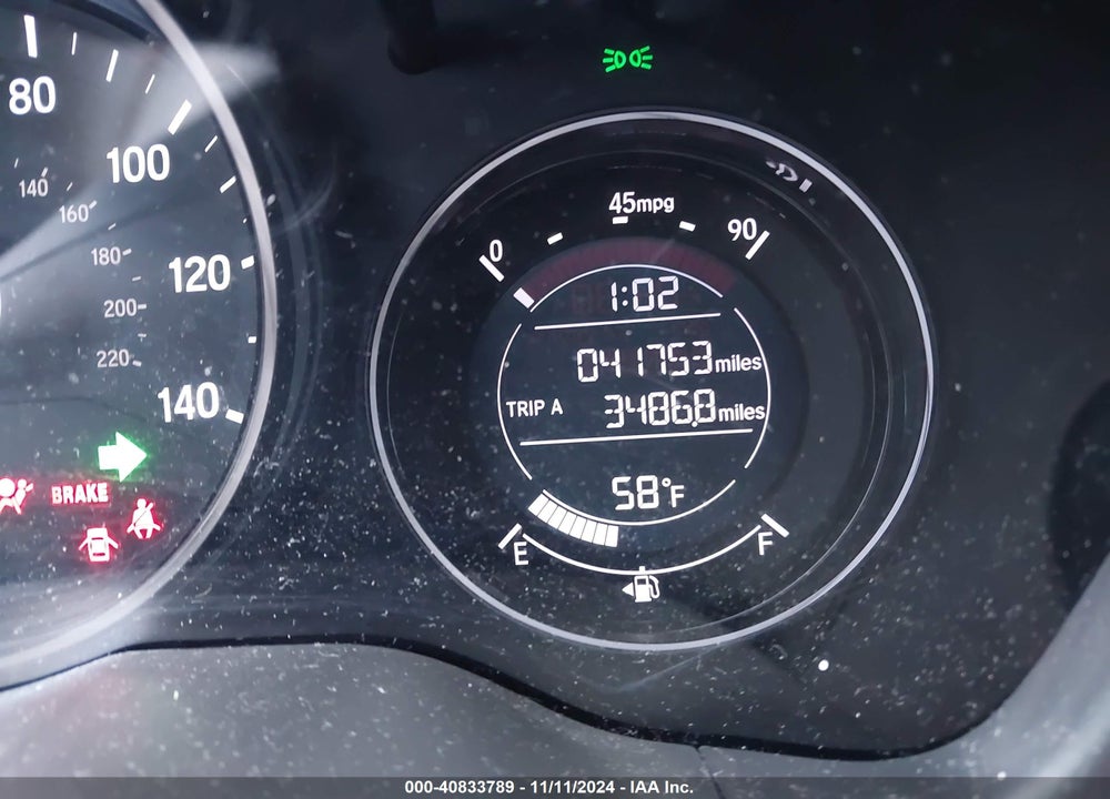 2019 HONDA HR-V LX VIN: 3CZRU6H39KG713288