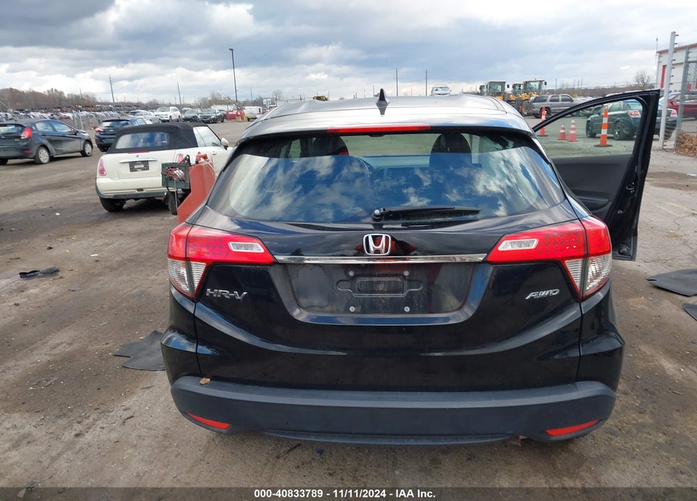 2019 HONDA HR-V LX VIN: 3CZRU6H39KG713288