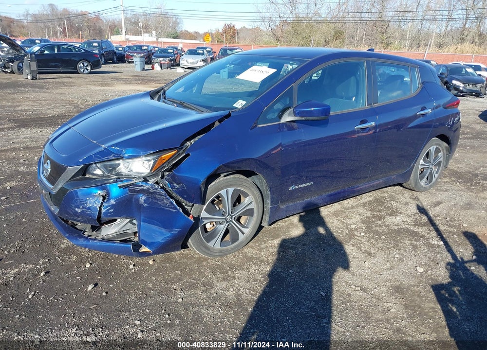 2019 NISSAN LEAF SV VIN: 1N4AZ1CP2KC306665
