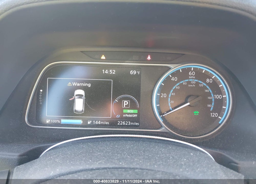 2019 NISSAN LEAF SV VIN: 1N4AZ1CP2KC306665