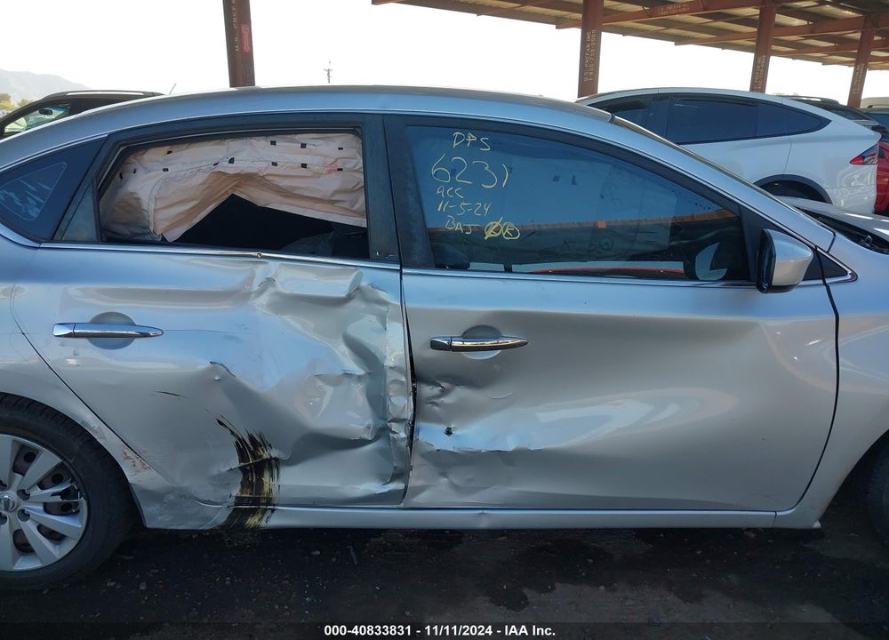 2014 NISSAN SENTRA SV VIN: 3N1AB7AP7EL657233