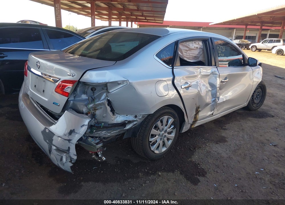 2014 NISSAN SENTRA SV VIN: 3N1AB7AP7EL657233