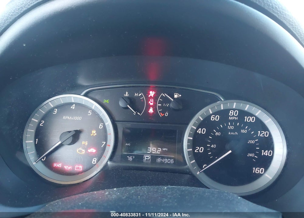 2014 NISSAN SENTRA SV VIN: 3N1AB7AP7EL657233