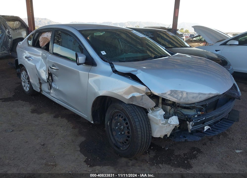 2014 NISSAN SENTRA SV VIN: 3N1AB7AP7EL657233