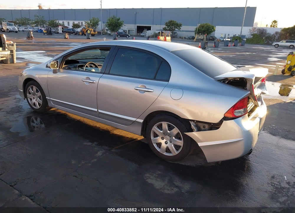 2009 HONDA CIVIC LX VIN: 2HGFA16529H343628