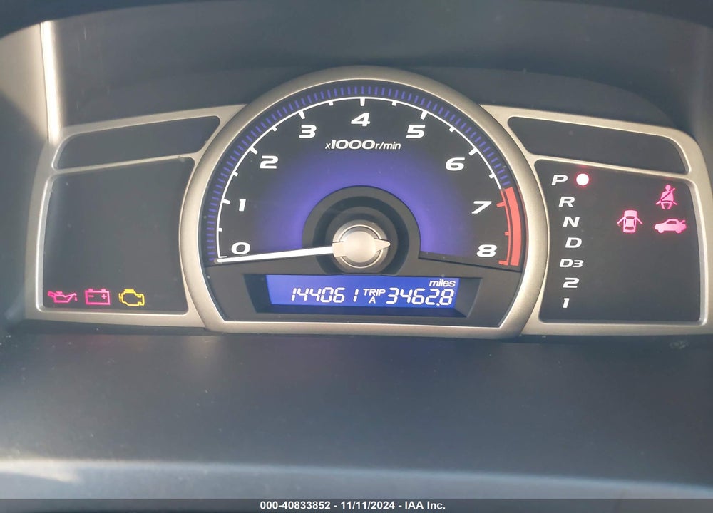 2009 HONDA CIVIC LX VIN: 2HGFA16529H343628