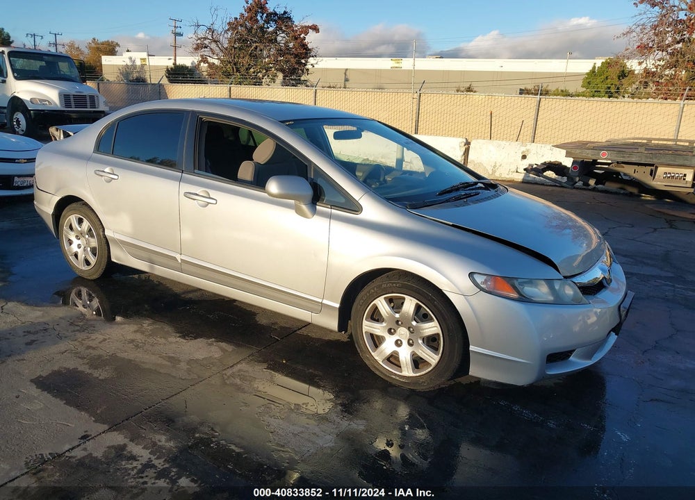 2009 HONDA CIVIC LX VIN: 2HGFA16529H343628
