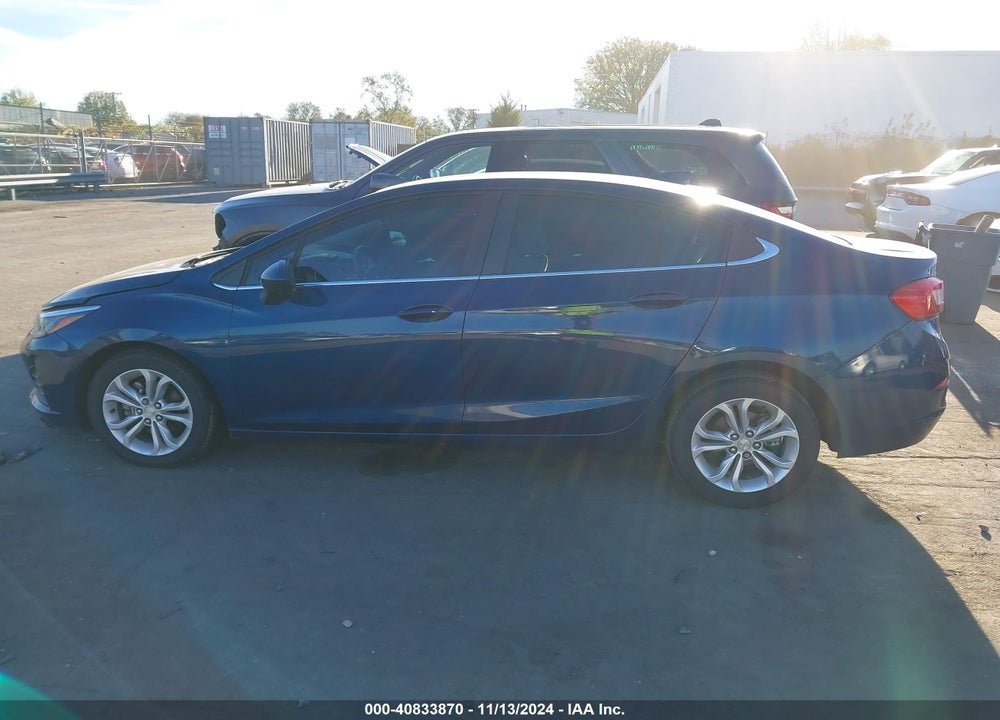 2019 CHEVROLET CRUZE LT VIN: 1G1BE5SM7K7131341