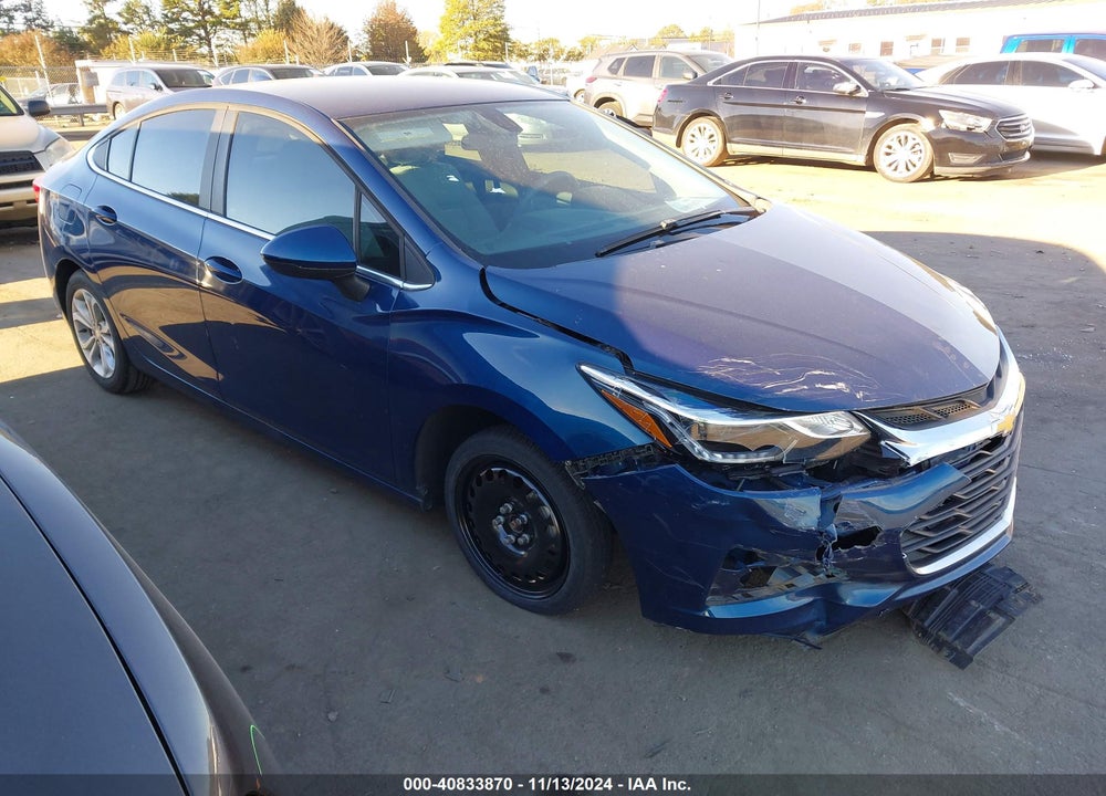2019 CHEVROLET CRUZE LT VIN: 1G1BE5SM7K7131341