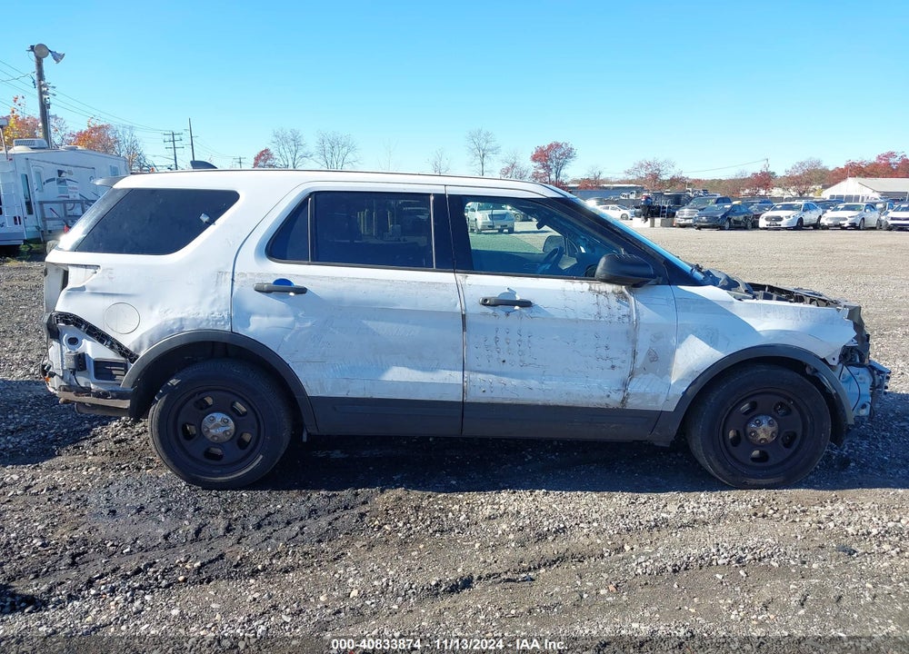 2018 FORD POLICE INTERCEPTOR UTILITY VIN: 1FM5K8AR8JGC74899