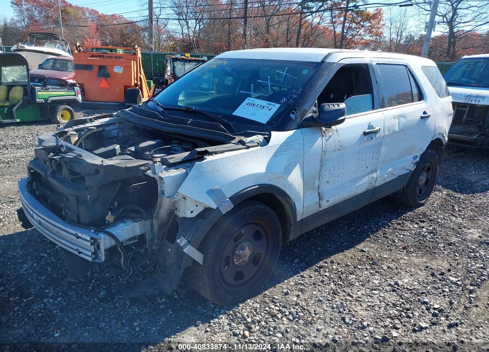 2018 FORD POLICE INTERCEPTOR UTILITY VIN: 1FM5K8AR8JGC74899