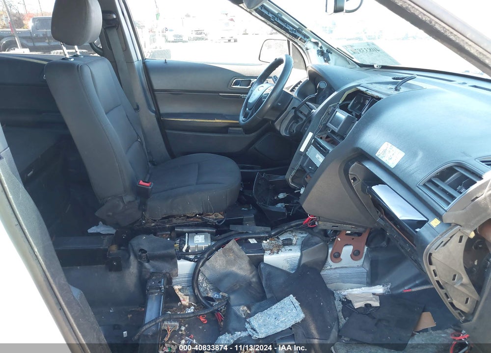2018 FORD POLICE INTERCEPTOR UTILITY VIN: 1FM5K8AR8JGC74899