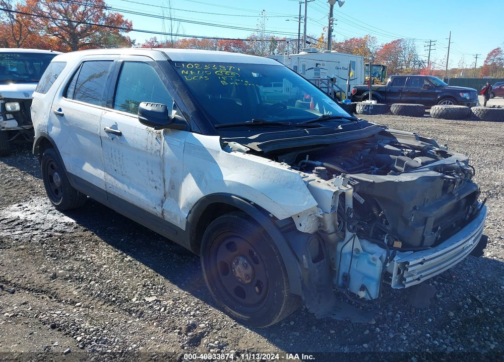 2018 FORD POLICE INTERCEPTOR UTILITY VIN: 1FM5K8AR8JGC74899
