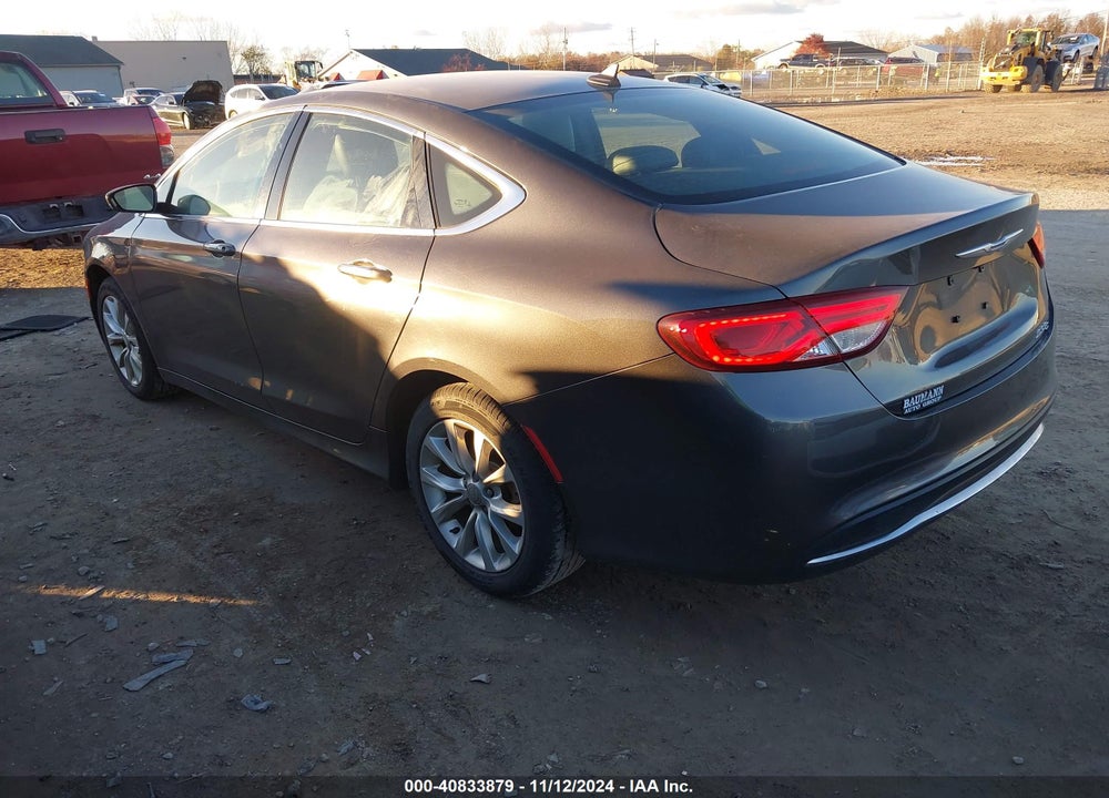 2015 CHRYSLER 200 C VIN: 1C3CCCCB9FN559369