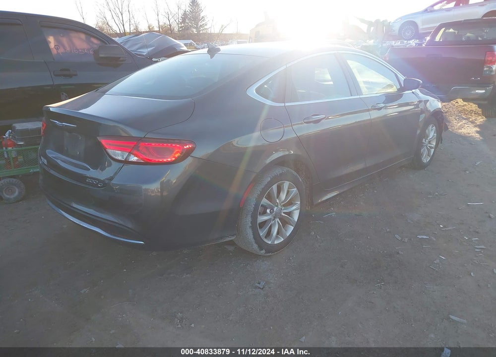 2015 CHRYSLER 200 C VIN: 1C3CCCCB9FN559369