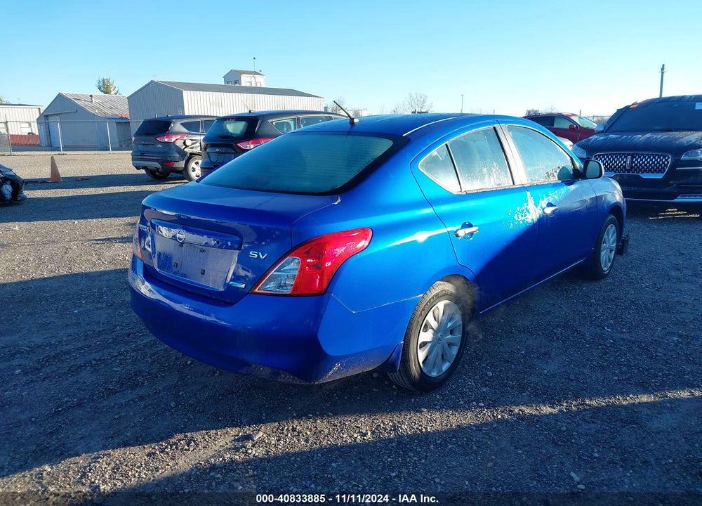 2012 NISSAN VERSA 1.6 SV VIN: 3N1CN7AP7CL860894