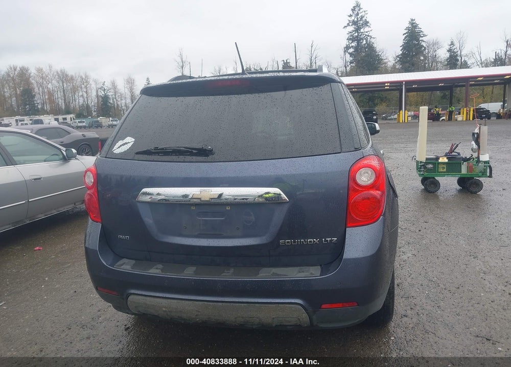 2013 CHEVROLET EQUINOX LTZ VIN: 2GNFLGEK7D6304595