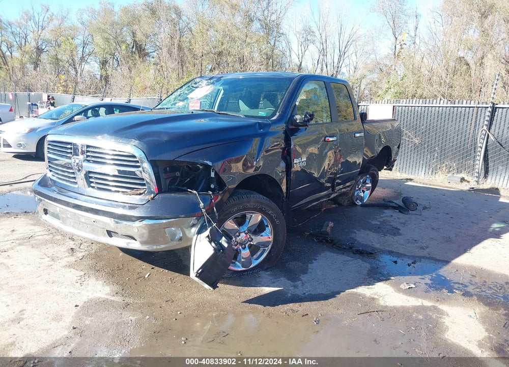 2018 RAM 1500 BIG HORN 4X4 6'4 BOX VIN: 1C6RR7GG0JS231471