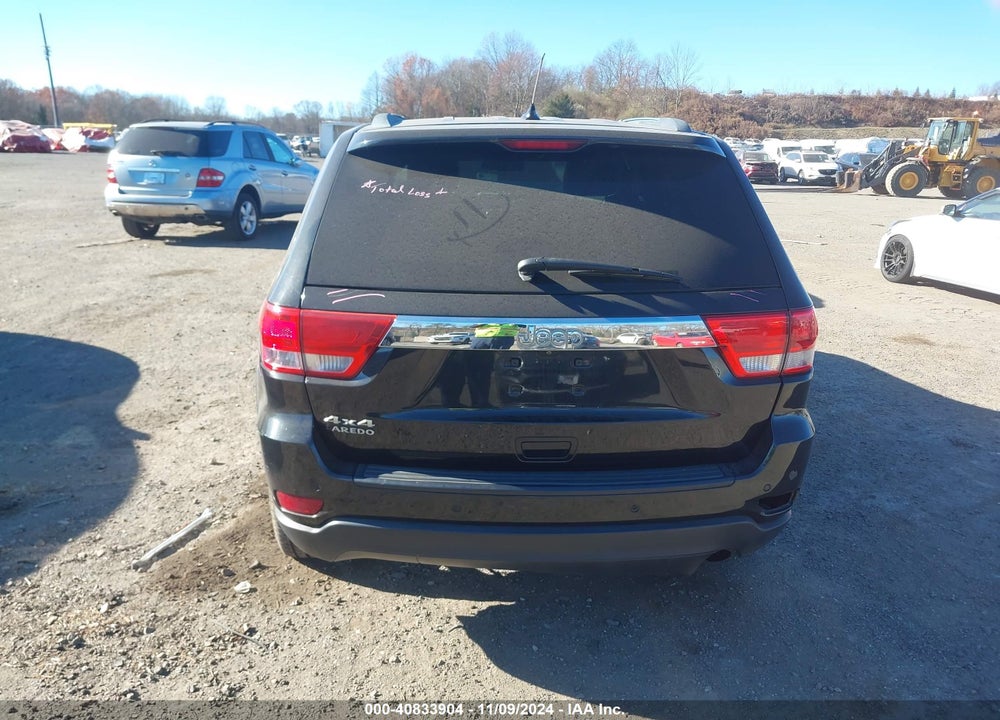 2012 JEEP GRAND CHEROKEE LAREDO VIN: 1C4RJFAG4CC281127