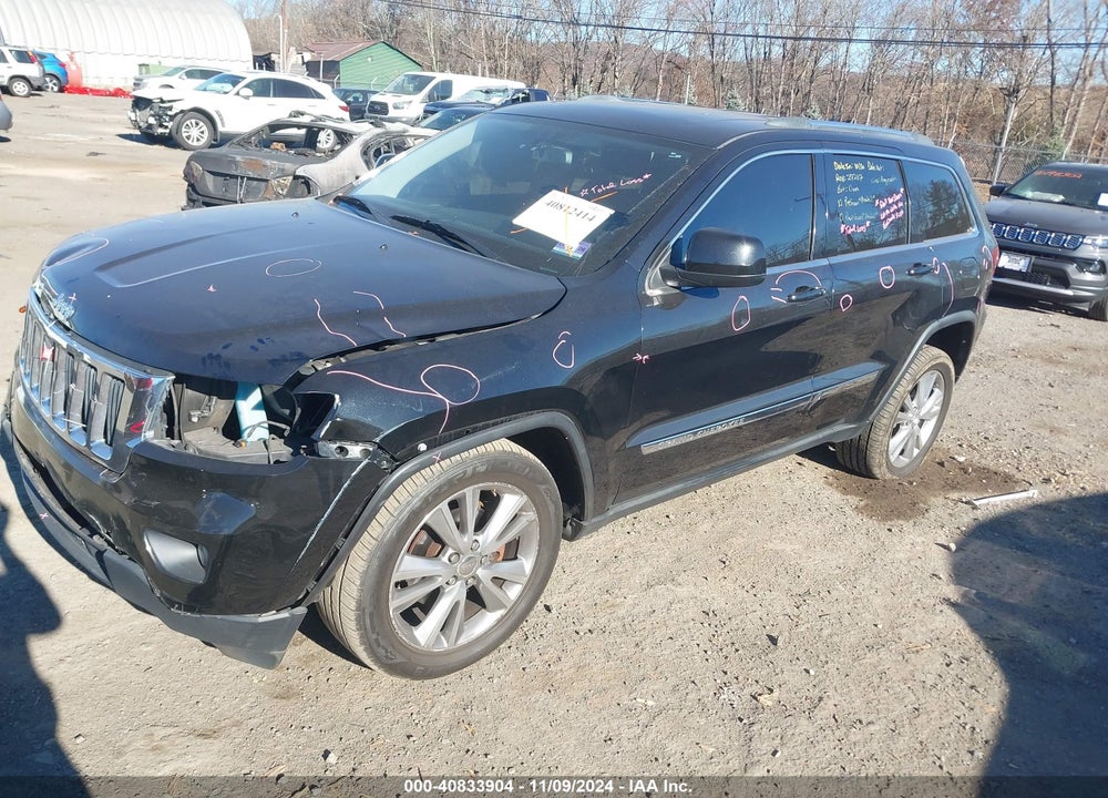 2012 JEEP GRAND CHEROKEE LAREDO VIN: 1C4RJFAG4CC281127