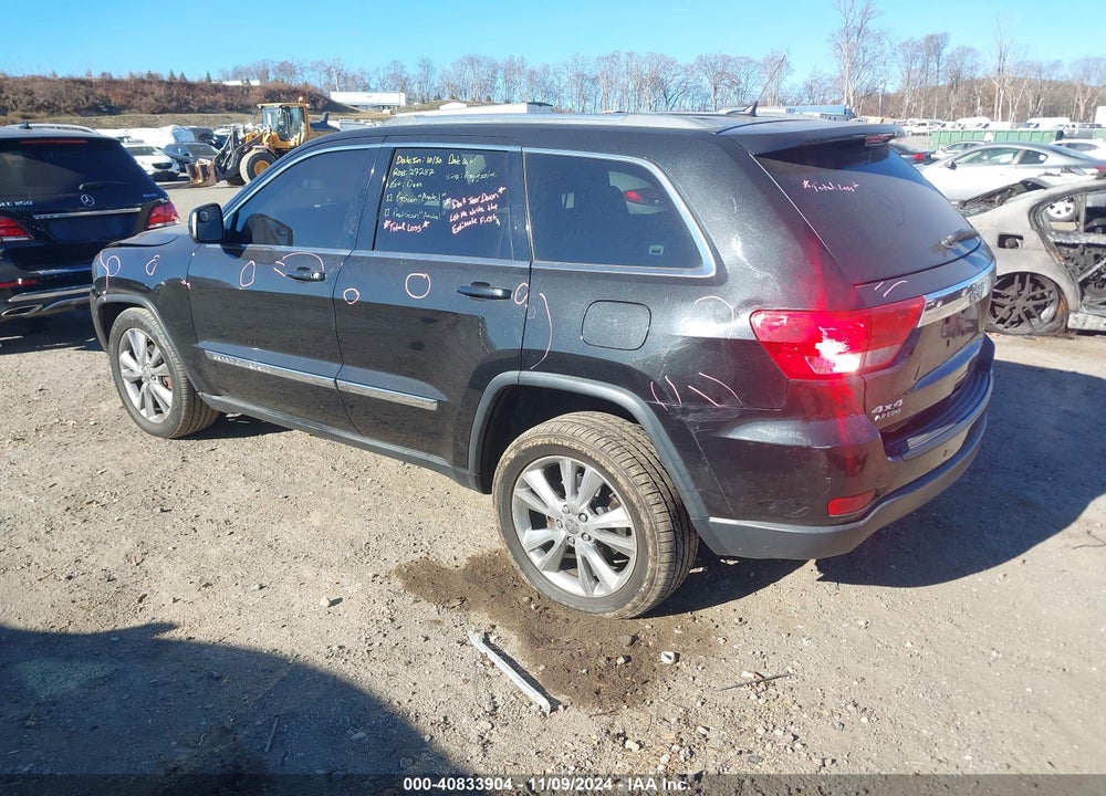 2012 JEEP GRAND CHEROKEE LAREDO VIN: 1C4RJFAG4CC281127