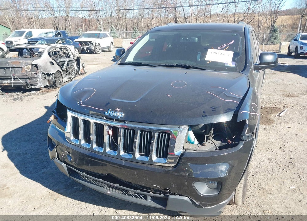 2012 JEEP GRAND CHEROKEE LAREDO VIN: 1C4RJFAG4CC281127