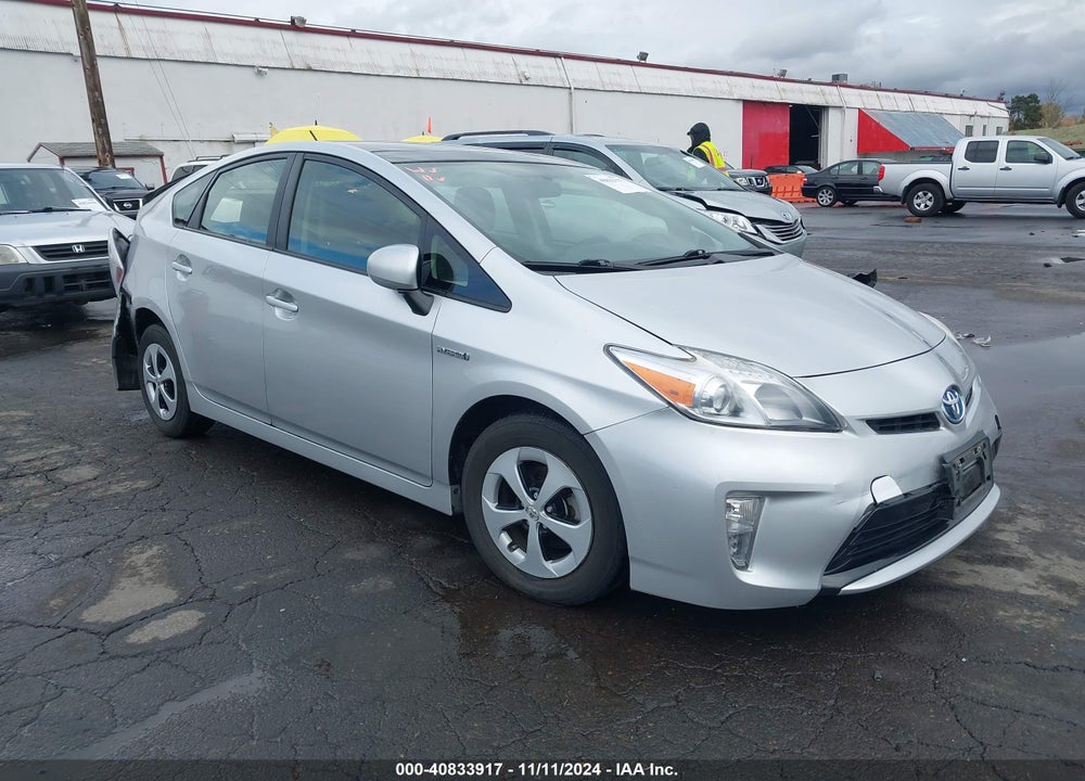 2012 TOYOTA PRIUS THREE VIN: JTDKN3DU2C1542837