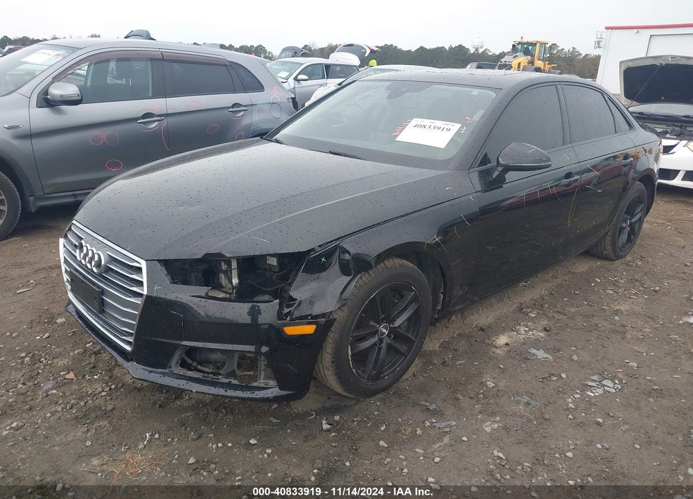 2017 AUDI A4 2.0T PREMIUM VIN: WAUANAF44HN033634