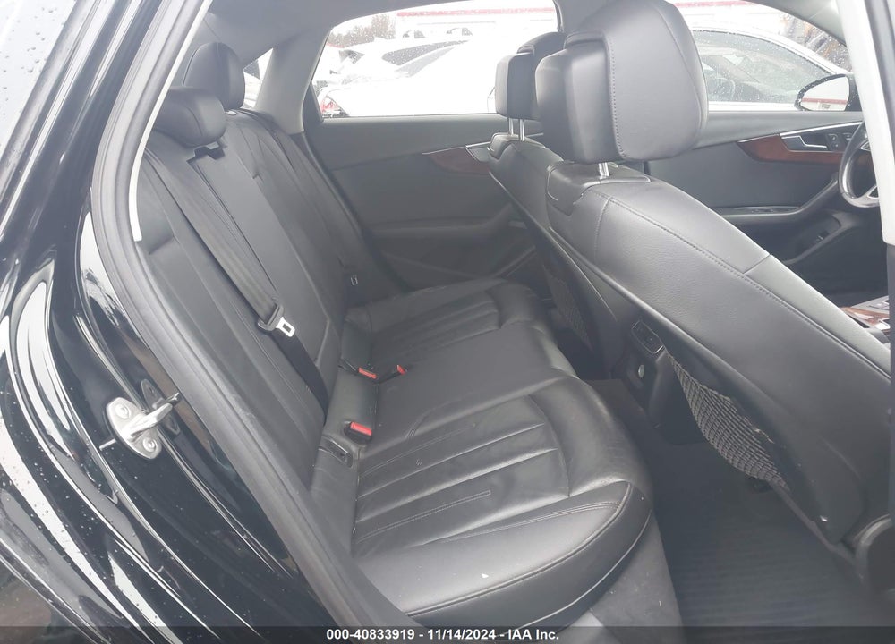 2017 AUDI A4 2.0T PREMIUM VIN: WAUANAF44HN033634