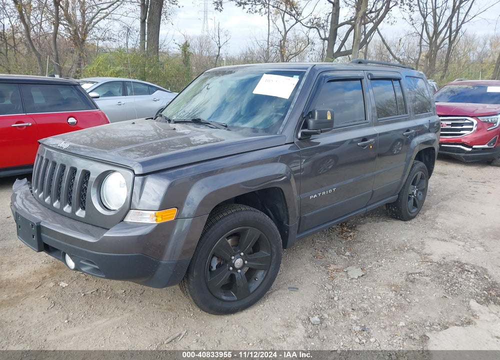 2016 JEEP PATRIOT LATITUDE VIN: 1C4NJRFB7GD597957