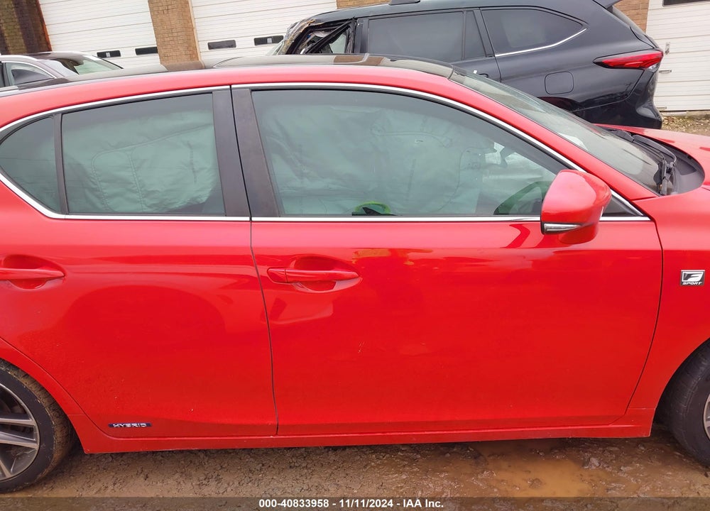 2015 LEXUS CT 200H VIN: JTHKD5BH8F2224531