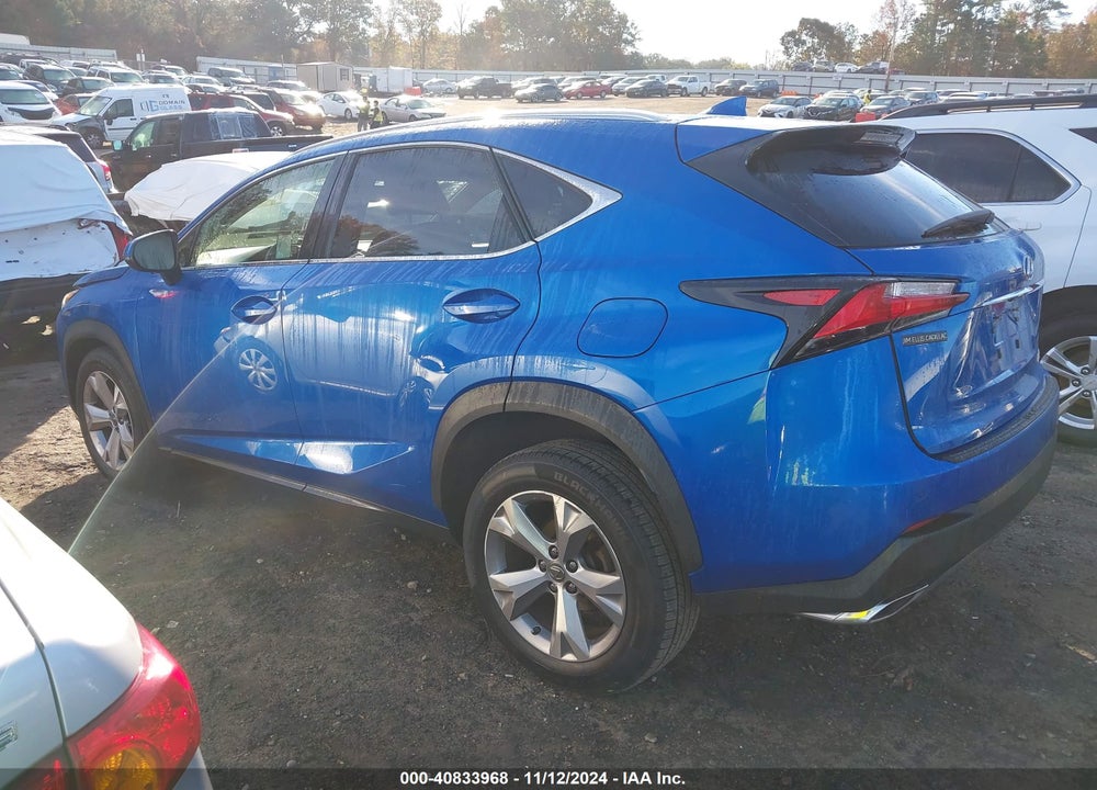 2017 LEXUS NX 200T VIN: JTJYARBZ5H2067593
