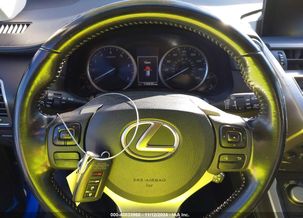 2017 LEXUS NX 200T VIN: JTJYARBZ5H2067593