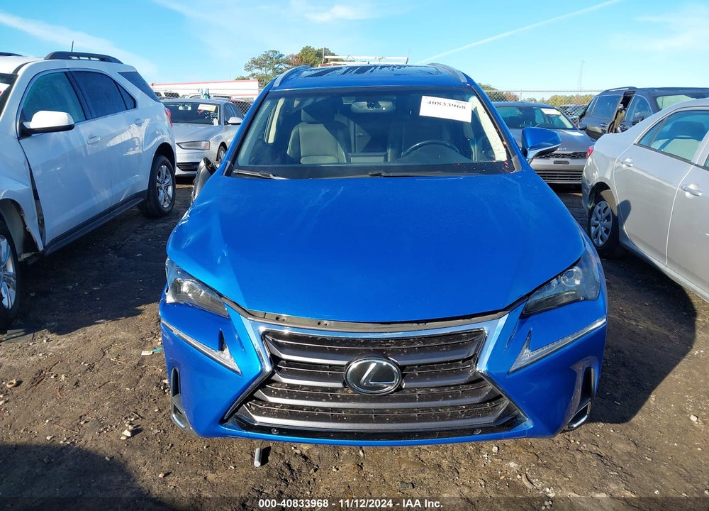 2017 LEXUS NX 200T VIN: JTJYARBZ5H2067593
