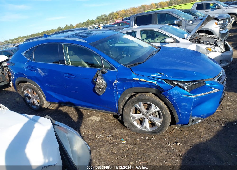 2017 LEXUS NX 200T VIN: JTJYARBZ5H2067593