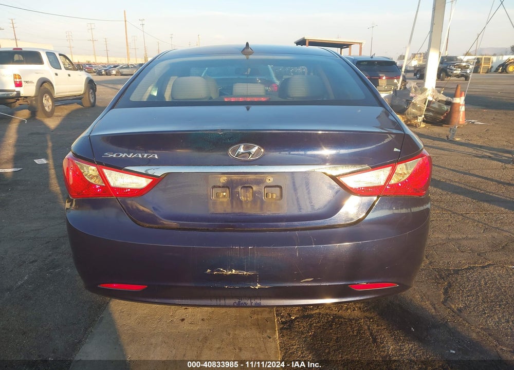 2013 HYUNDAI SONATA GLS VIN: 5NPEB4AC0DH684962