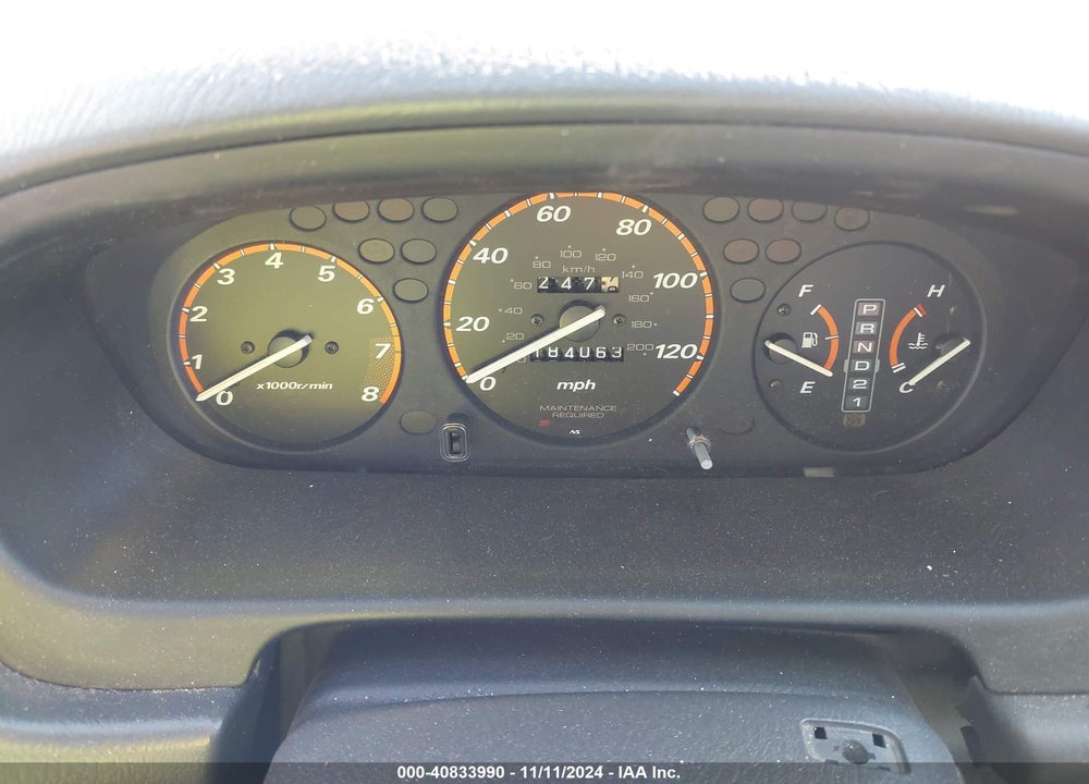 2000 HONDA CR-V EX VIN: JHLRD1868YC001615