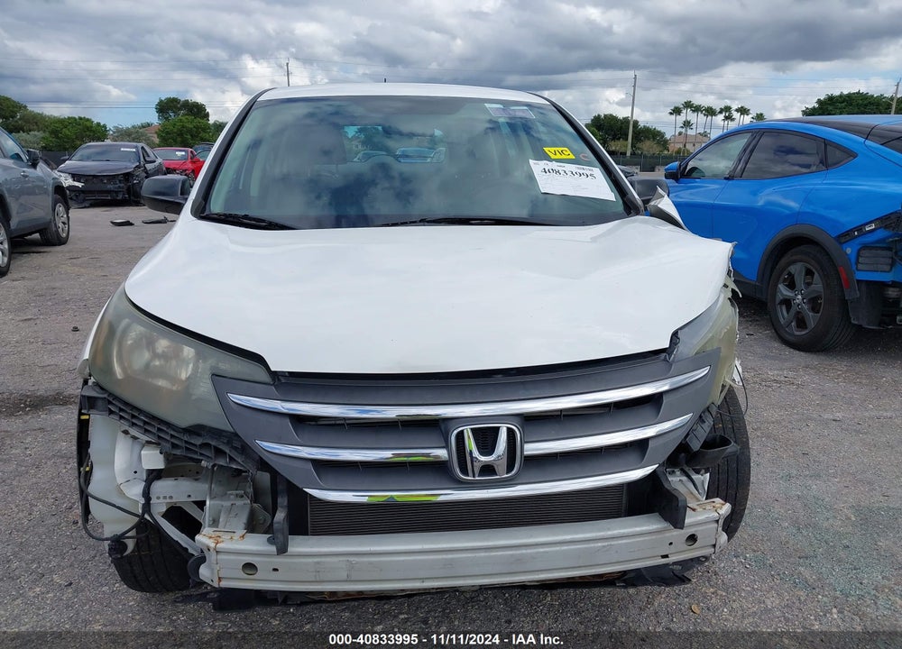 2012 HONDA CR-V LX VIN: 5J6RM3H37CL018469