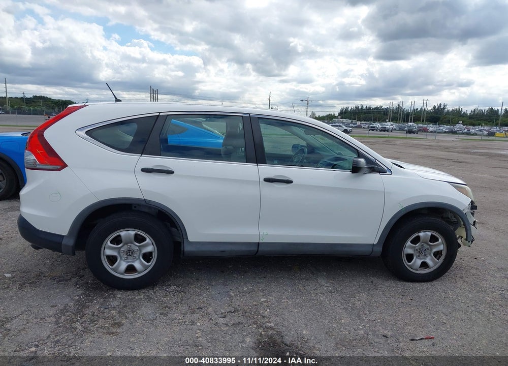 2012 HONDA CR-V LX VIN: 5J6RM3H37CL018469